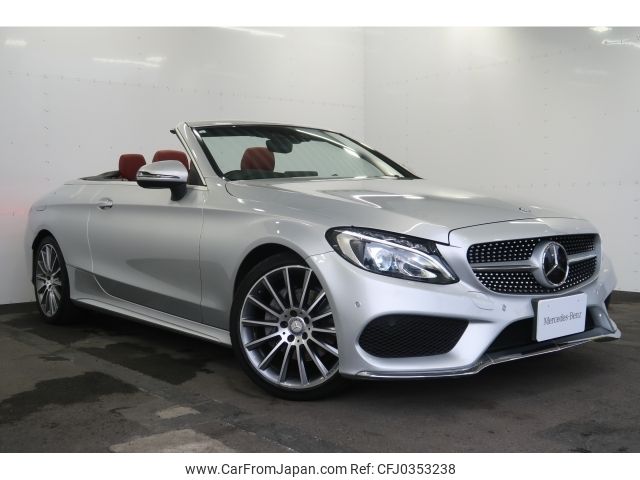 mercedes-benz c-class 2017 -MERCEDES-BENZ--Benz C Class DBA-205440C--WDD2054402F437346---MERCEDES-BENZ--Benz C Class DBA-205440C--WDD2054402F437346- image 1