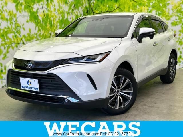 toyota harrier 2020 quick_quick_6BA-MXUA80_MXUA80-0016595 image 1