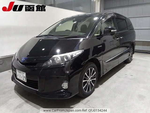 toyota estima-hybrid 2013 -TOYOTA 【函館 332ｽ1129】--Estima Hybrid AHR20W--7077691---TOYOTA 【函館 332ｽ1129】--Estima Hybrid AHR20W--7077691- image 1