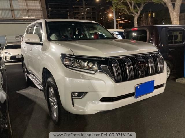 toyota land-cruiser-prado 2022 -TOYOTA--Land Cruiser Prado 3BA-TRJ150W--TRJ150-0143547---TOYOTA--Land Cruiser Prado 3BA-TRJ150W--TRJ150-0143547- image 1