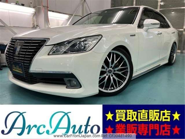 toyota crown 2013 -TOYOTA 【福山 313ｻ5000】--Crown DAA-AWS210--AWS210-6009868---TOYOTA 【福山 313ｻ5000】--Crown DAA-AWS210--AWS210-6009868- image 1