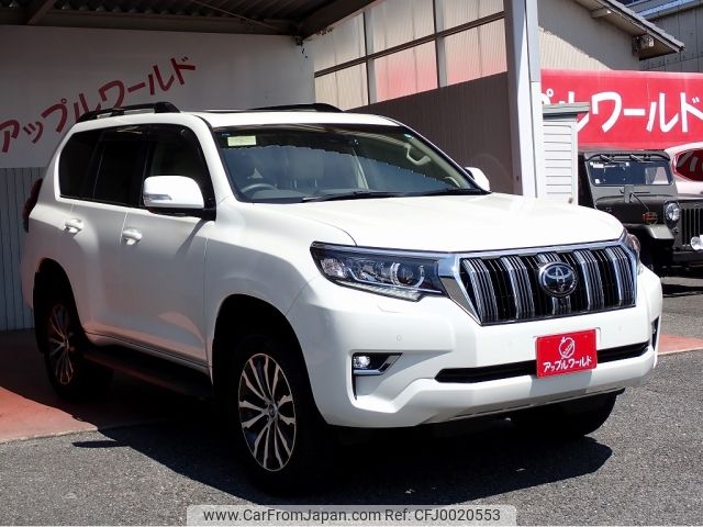 toyota land-cruiser-prado 2021 -TOYOTA--Land Cruiser Prado 3BA-TRJ150W--TRJ150-0128830---TOYOTA--Land Cruiser Prado 3BA-TRJ150W--TRJ150-0128830- image 1