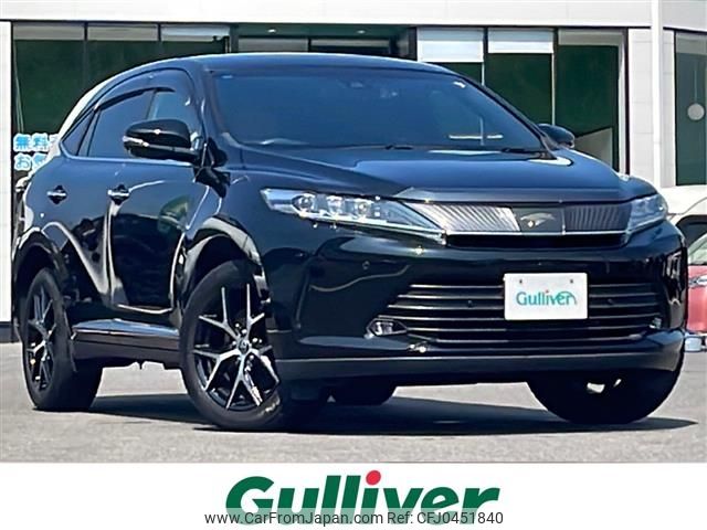 toyota harrier 2020 -TOYOTA--Harrier DBA-ZSU60W--ZSU60-0196321---TOYOTA--Harrier DBA-ZSU60W--ZSU60-0196321- image 1