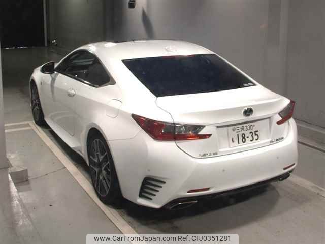 lexus rc 2015 -LEXUS 【三河 330ﾓ1835】--Lexus RC AVC10-6002179---LEXUS 【三河 330ﾓ1835】--Lexus RC AVC10-6002179- image 2