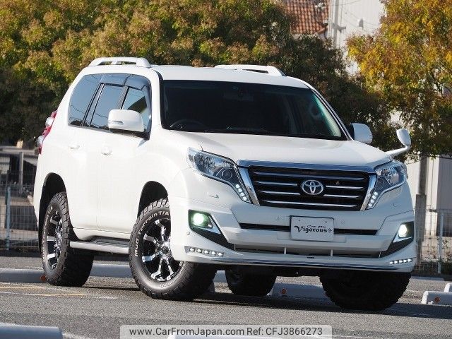 toyota land-cruiser-prado 2010 -トヨタ--ランドクルーザープラド CBA-GRJ151W--GRJ151-0001584---トヨタ--ランドクルーザープラド CBA-GRJ151W--GRJ151-0001584- image 1