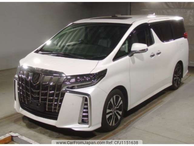toyota alphard 2020 -TOYOTA--Alphard 3BA-AGH30W--AGH30-0318587---TOYOTA--Alphard 3BA-AGH30W--AGH30-0318587- image 1