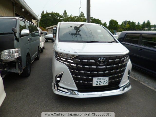 toyota alphard 2023 -TOYOTA 【和泉 337ﾑ2222】--Alphard AAHH40W--0004400---TOYOTA 【和泉 337ﾑ2222】--Alphard AAHH40W--0004400- image 1