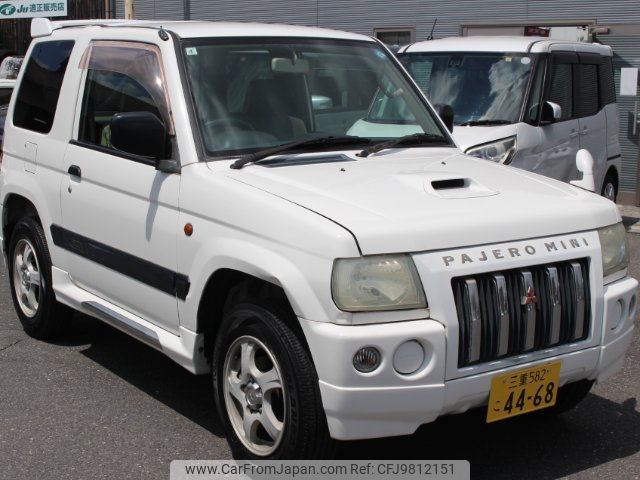 mitsubishi pajero-mini 1999 -MITSUBISHI 【三重 582ｺ4468】--Pajero mini H58A--0022248---MITSUBISHI 【三重 582ｺ4468】--Pajero mini H58A--0022248- image 1