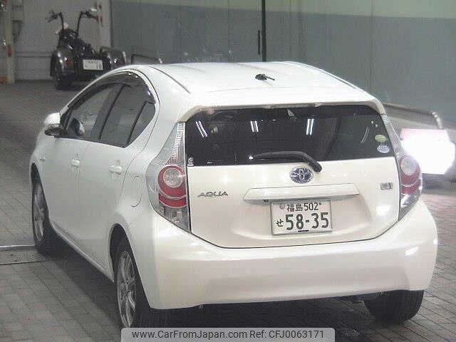 toyota aqua 2012 -TOYOTA 【福島 502ｾ5835】--AQUA NHP10--6053641---TOYOTA 【福島 502ｾ5835】--AQUA NHP10--6053641- image 2