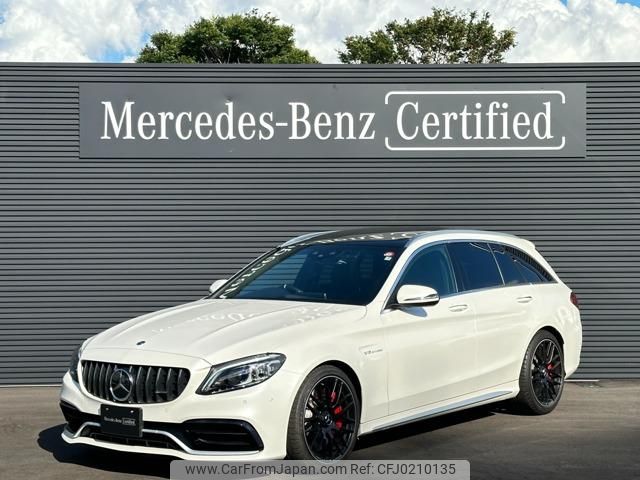 mercedes-benz c-class-station-wagon 2019 quick_quick_CBA-205287_WDD2052872F853897 image 1