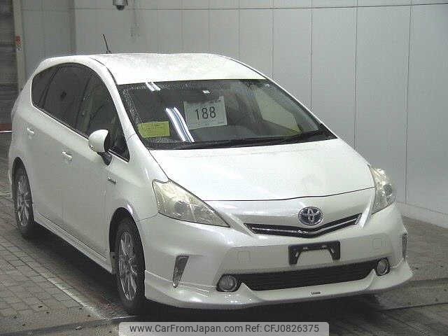 toyota prius-α 2012 -TOYOTA--Prius α ZVW41W--3075636---TOYOTA--Prius α ZVW41W--3075636- image 1