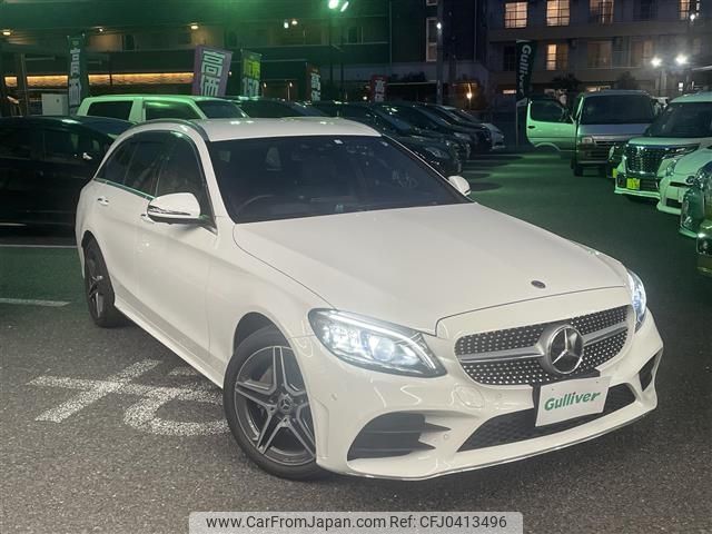 mercedes-benz c-class-station-wagon 2020 -MERCEDES-BENZ--Benz C Class Wagon 3DA-205214--W1K2052142G021039---MERCEDES-BENZ--Benz C Class Wagon 3DA-205214--W1K2052142G021039- image 1