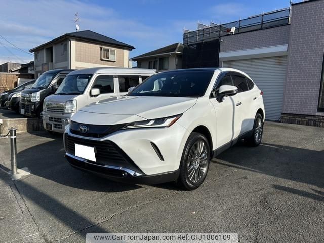 toyota harrier 2023 CFJ1806109 image 1