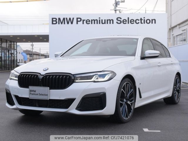 bmw 5-series 2021 -BMW--BMW 5 Series 3BA-JS30--WBA72BJ000WW98476---BMW--BMW 5 Series 3BA-JS30--WBA72BJ000WW98476- image 1