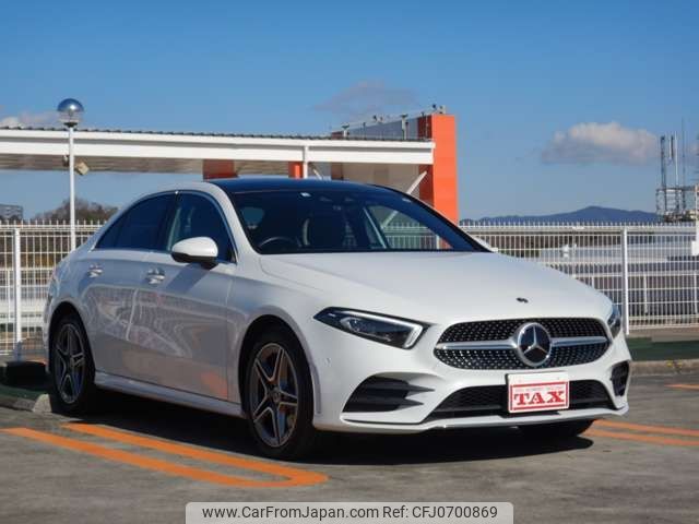 mercedes-benz a-class 2022 -MERCEDES-BENZ--Benz A Class 5LA-177186--W1K1771862J384503---MERCEDES-BENZ--Benz A Class 5LA-177186--W1K1771862J384503- image 1