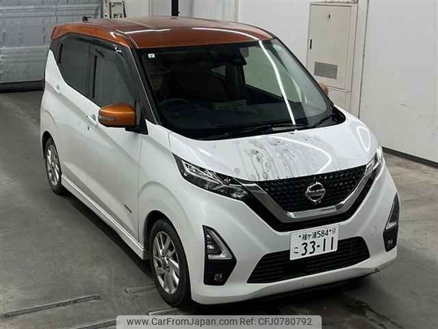 nissan dayz 2021 -NISSAN 【袖ケ浦 584コ3311】--DAYZ B44W-0113166---NISSAN 【袖ケ浦 584コ3311】--DAYZ B44W-0113166- image 1