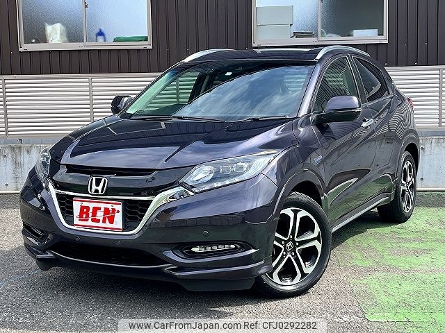 honda vezel 2016 -HONDA--VEZEL DAA-RU3--RU3-1201738---HONDA--VEZEL DAA-RU3--RU3-1201738- image 1