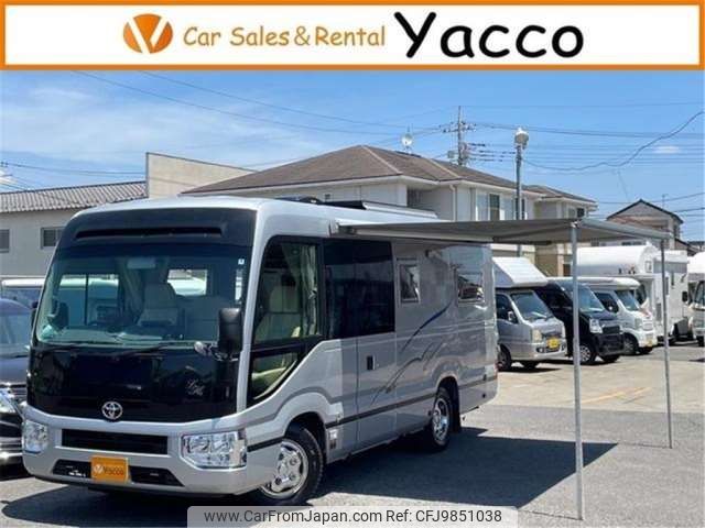 toyota coaster 2018 -TOYOTA--Coaster XZB60--XZB60-1000419---TOYOTA--Coaster XZB60--XZB60-1000419- image 1