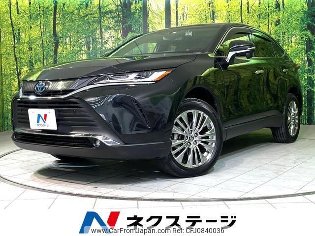 toyota harrier-hybrid 2022 quick_quick_AXUH80_AXUH80-0045201 image 1