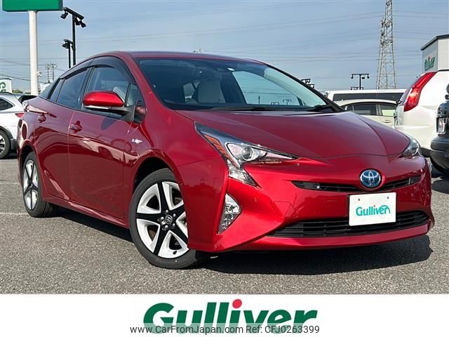 toyota prius 2017 -TOYOTA--Prius DAA-ZVW55--ZVW55-8024820---TOYOTA--Prius DAA-ZVW55--ZVW55-8024820- image 1