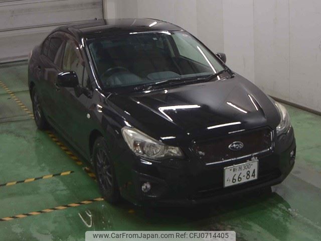 subaru impreza-g4 2012 -SUBARU 【新潟 300ﾗ6684】--Impreza G4 GJ3--002471---SUBARU 【新潟 300ﾗ6684】--Impreza G4 GJ3--002471- image 1