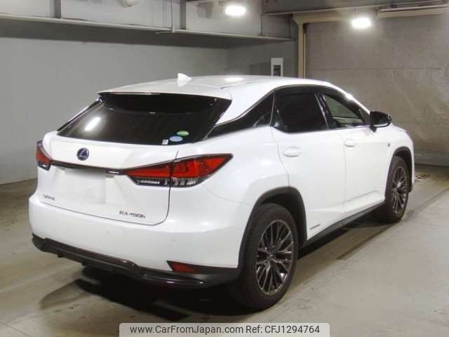 lexus rx 2020 -LEXUS--Lexus RX DAA-GYL25W--GYL25-0020612---LEXUS--Lexus RX DAA-GYL25W--GYL25-0020612- image 2