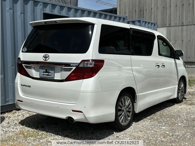 toyota alphard 2012 -TOYOTA--Alphard DBA-ANH20W--ANH20-8259296---TOYOTA--Alphard DBA-ANH20W--ANH20-8259296- image 2