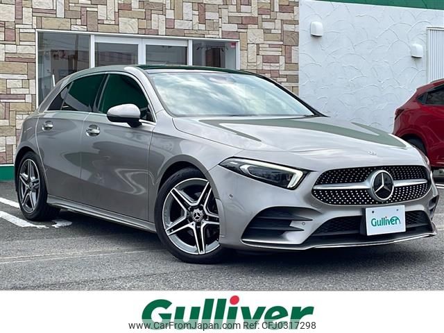 mercedes-benz a-class 2018 -MERCEDES-BENZ--Benz A Class 5BA-177084--WDD1770842J060673---MERCEDES-BENZ--Benz A Class 5BA-177084--WDD1770842J060673- image 1