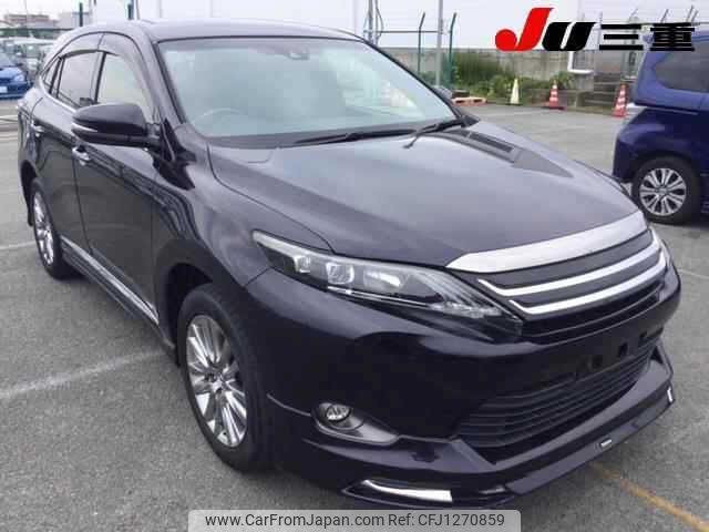 toyota harrier 2014 -TOYOTA--Harrier ZSU60W--0034721---TOYOTA--Harrier ZSU60W--0034721- image 1