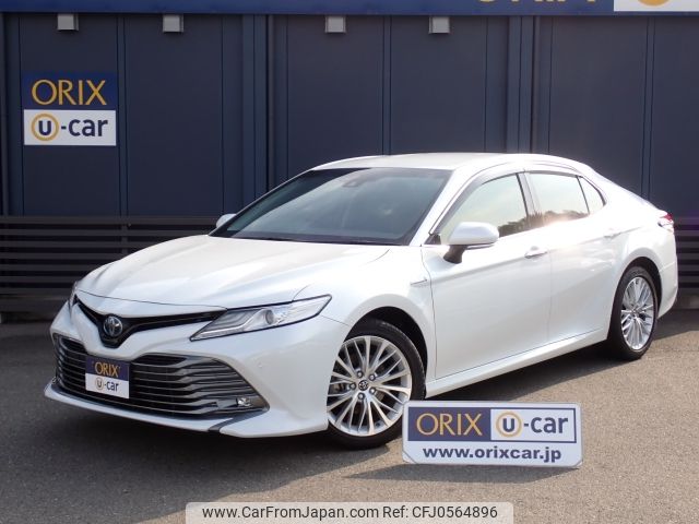 toyota camry 2019 -TOYOTA--Camry DAA-AXVH70--AXVH70-1049600---TOYOTA--Camry DAA-AXVH70--AXVH70-1049600- image 1