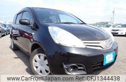 nissan note 2010 CFJ1344438