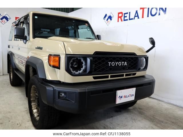 toyota landcruiser-70 2024 quick_quick_3DA-GDJ76W_GDJ76-1001405 image 1
