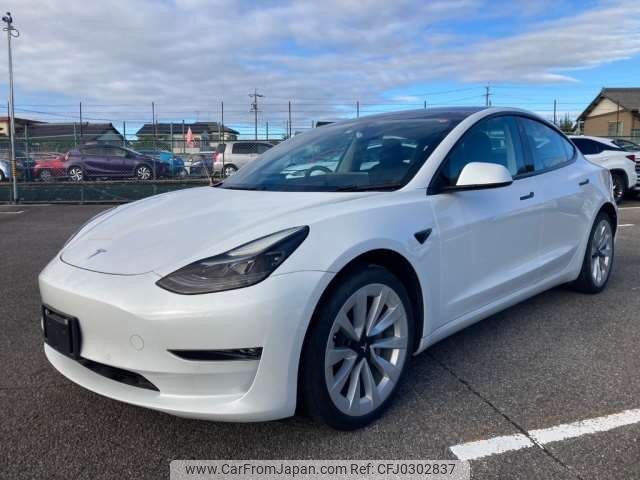 tesla-motors model-3 2021 -TESLA--ﾃｽﾗﾓﾃﾞﾙ3 ZAA-3L23B--LRW3F7EK5MC328630---TESLA--ﾃｽﾗﾓﾃﾞﾙ3 ZAA-3L23B--LRW3F7EK5MC328630- image 1