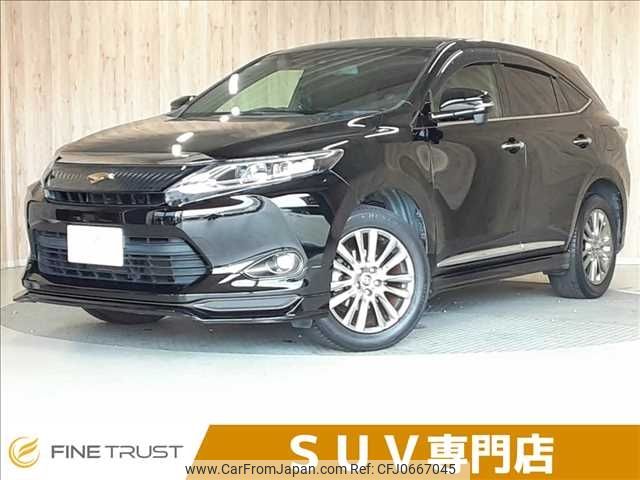 toyota harrier 2016 -TOYOTA--Harrier DBA-ZSU60W--ZSU60-0073409---TOYOTA--Harrier DBA-ZSU60W--ZSU60-0073409- image 1