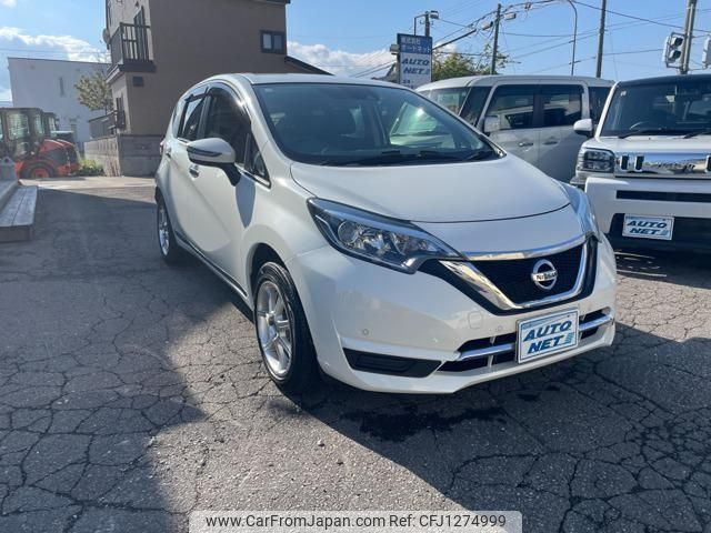 nissan note 2018 -NISSAN 【函館 500ﾌ6843】--Note NE12--221146---NISSAN 【函館 500ﾌ6843】--Note NE12--221146- image 1