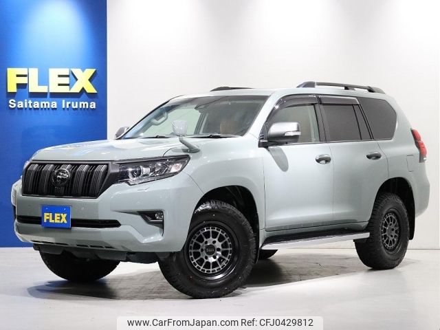 toyota land-cruiser-prado 2019 -TOYOTA--Land Cruiser Prado CBA-TRJ150W--TRJ150-0105247---TOYOTA--Land Cruiser Prado CBA-TRJ150W--TRJ150-0105247- image 1