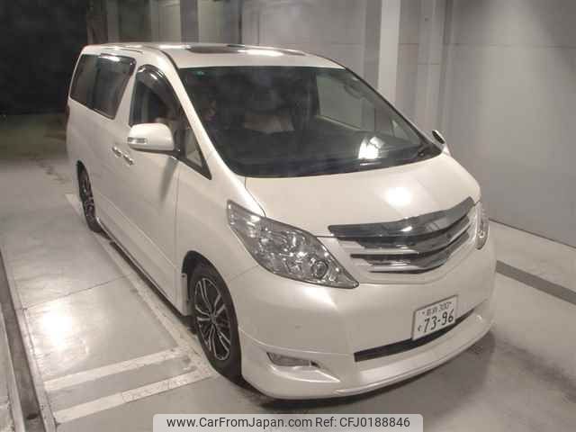 toyota alphard 2011 -TOYOTA 【葛飾 300ｽ7396】--Alphard GGH20W-8048393---TOYOTA 【葛飾 300ｽ7396】--Alphard GGH20W-8048393- image 1