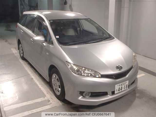 toyota wish 2009 -TOYOTA 【千葉 503ﾀ4418】--Wish ZGE20G-0026923---TOYOTA 【千葉 503ﾀ4418】--Wish ZGE20G-0026923- image 1