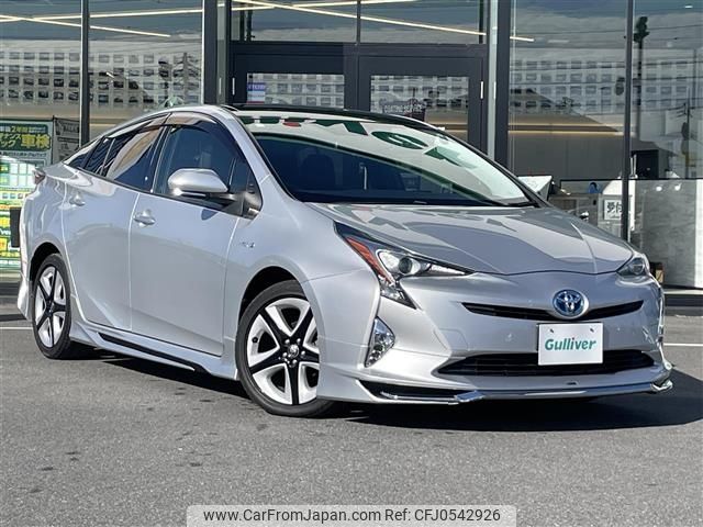 toyota prius 2017 -TOYOTA--Prius DAA-ZVW50--ZVW50-8054210---TOYOTA--Prius DAA-ZVW50--ZVW50-8054210- image 1