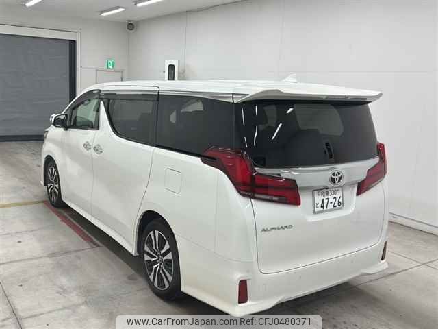 toyota alphard 2022 -TOYOTA 【和泉 330ト4726】--Alphard AGH30W-0434754---TOYOTA 【和泉 330ト4726】--Alphard AGH30W-0434754- image 2