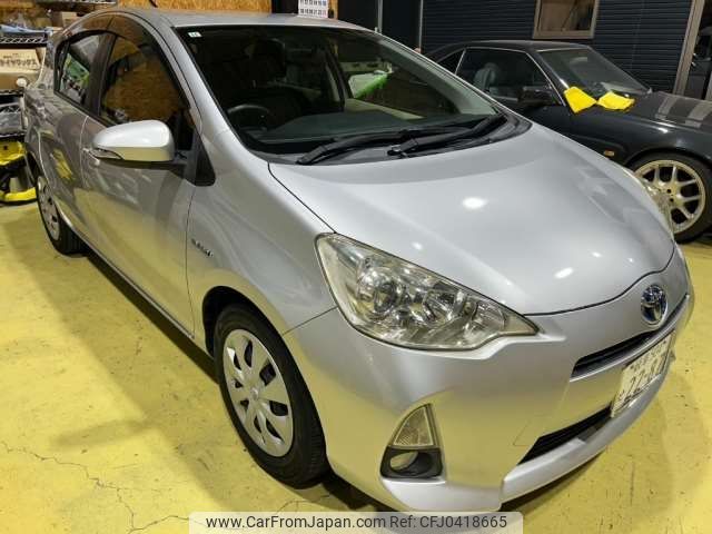 toyota aqua 2012 -TOYOTA 【岐阜 504ｾ2287】--AQUA DAA-NHP10--NHP10-2080759---TOYOTA 【岐阜 504ｾ2287】--AQUA DAA-NHP10--NHP10-2080759- image 1