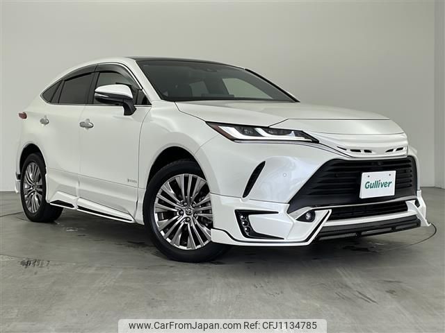 toyota harrier 2021 -TOYOTA--Harrier 6BA-MXUA80--MXUA80-0023743---TOYOTA--Harrier 6BA-MXUA80--MXUA80-0023743- image 1