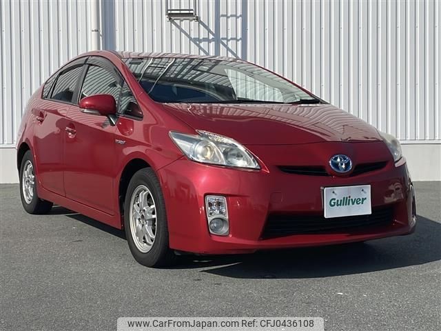 toyota prius 2010 -TOYOTA--Prius DAA-ZVW30--ZVW30-1284189---TOYOTA--Prius DAA-ZVW30--ZVW30-1284189- image 1