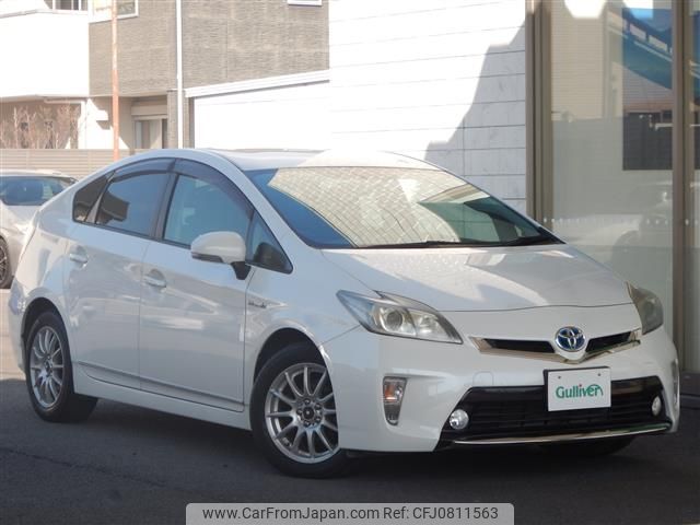 toyota prius 2012 -TOYOTA--Prius DAA-ZVW30--ZVW30-5445370---TOYOTA--Prius DAA-ZVW30--ZVW30-5445370- image 1