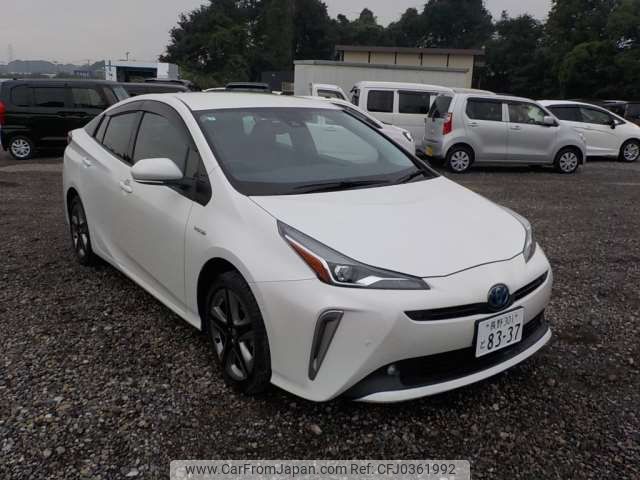 toyota prius 2019 -TOYOTA 【野田 500ｱ1234】--Prius DAA-ZVW55--ZVW55-6004373---TOYOTA 【野田 500ｱ1234】--Prius DAA-ZVW55--ZVW55-6004373- image 1