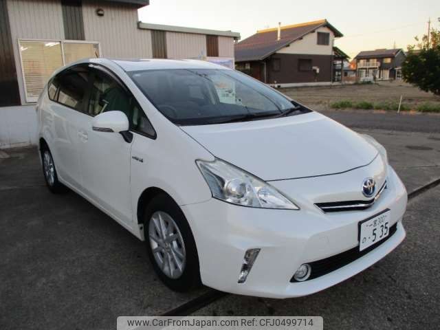 toyota prius-α 2012 -TOYOTA 【一宮 300ﾉ 535】--Prius α DAA-ZVW41W--ZVW41-3154339---TOYOTA 【一宮 300ﾉ 535】--Prius α DAA-ZVW41W--ZVW41-3154339- image 1