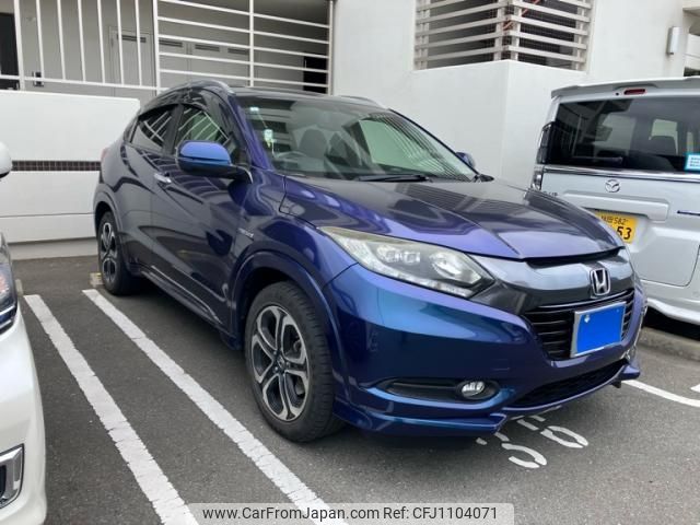 honda vezel 2014 -HONDA--VEZEL DAA-RU3--RU3-1064947---HONDA--VEZEL DAA-RU3--RU3-1064947- image 2
