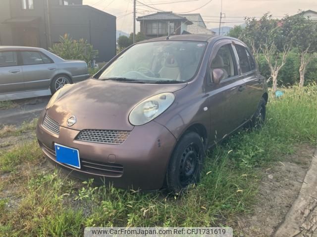 nissan march 2004 CFJ1731619 image 1