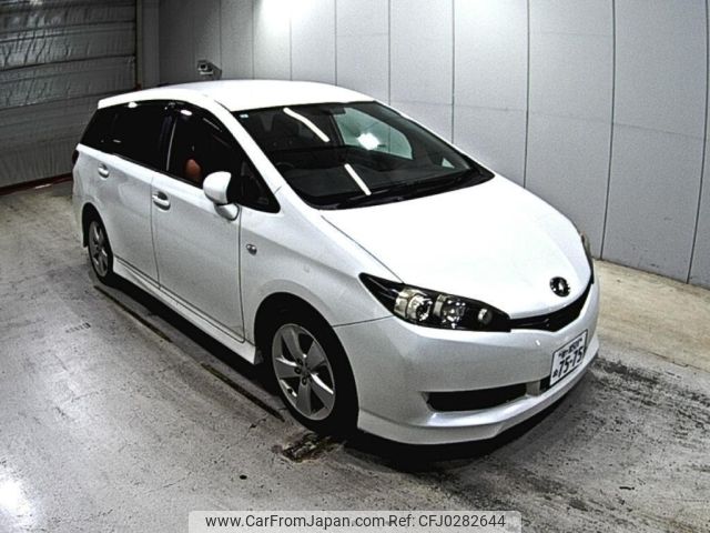 toyota wish 2011 -TOYOTA 【袖ヶ浦 501ぬ7575】--Wish ZGE20G-0097820---TOYOTA 【袖ヶ浦 501ぬ7575】--Wish ZGE20G-0097820- image 1