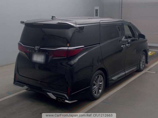 toyota alphard 2024 -TOYOTA 【広島 302ﾃ2128】--Alphard 3BA-AGH40W--AGH40-4005245---TOYOTA 【広島 302ﾃ2128】--Alphard 3BA-AGH40W--AGH40-4005245- image 2